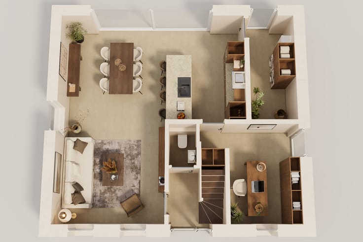 Foto 3 van een woning in Ledegem